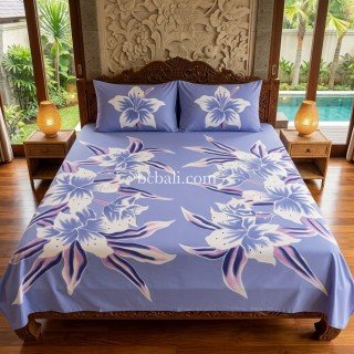 Hot Sale Rayon Bedsheet Hand Painted King Size Made in Bali
